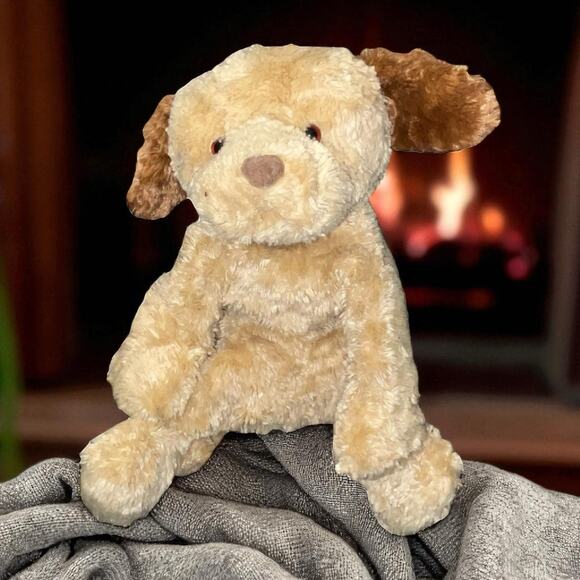 Gund Plush Dog Puppy Cocoa Stuffed Animal Lovey Baby Shower Nursery Gift 15" - Picture 1 of 14